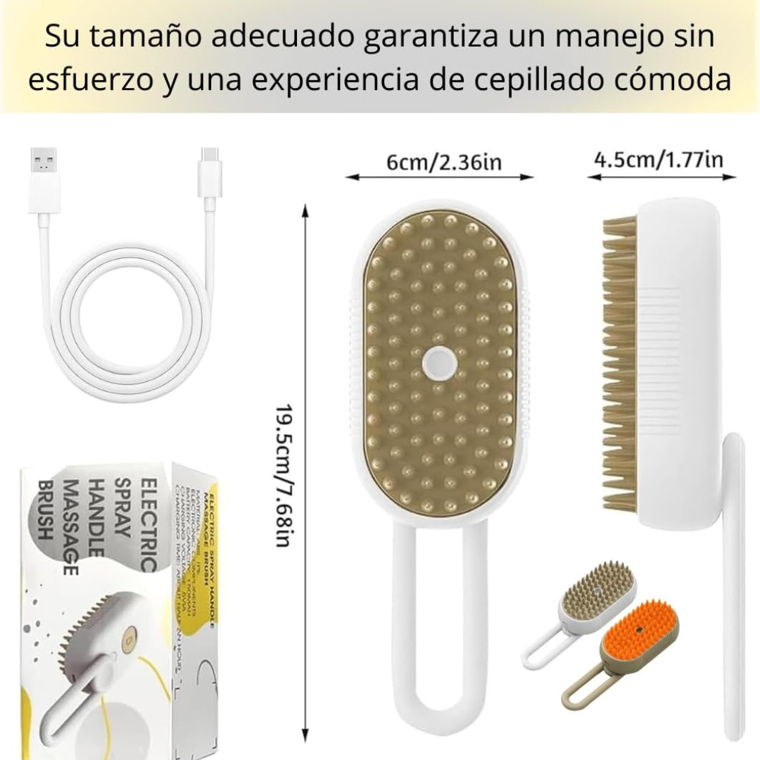 Cepillo Desinfección Limpieza Vapor